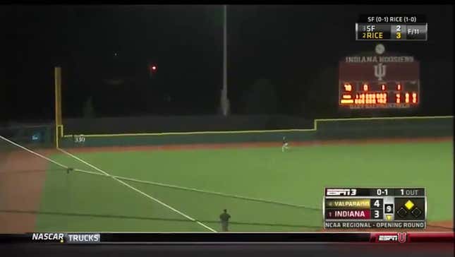 Here's The Walk-Off Home Run That Lifted The Hoosiers Over Valparaiso
