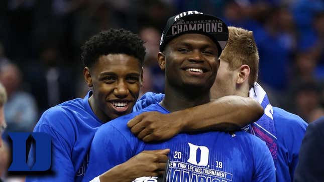 Zion Williamson—And I Can't Stress This Enough—Could Rebound Me Off The Back Iron And Dunk Me Through The Floorboards