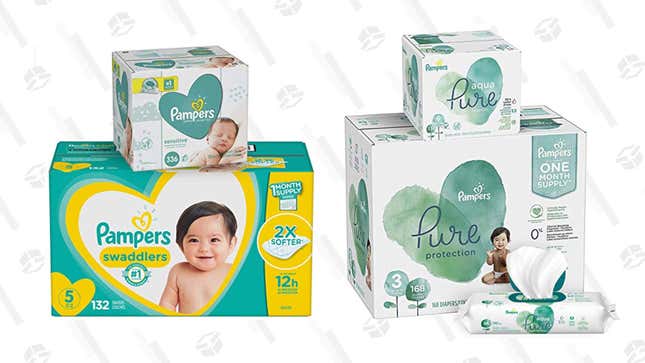 Pampers Diapers &amp; Wipes Gold Box | Amazon