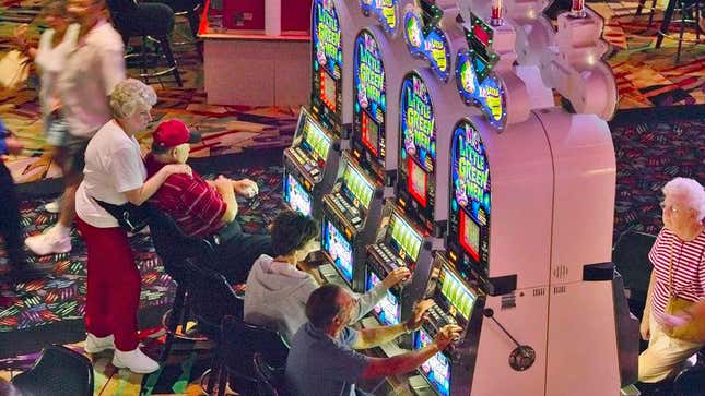 Image for article titled Casinos Getting People To Play Longer By Telling Them Rest Of Civilization Destroyed