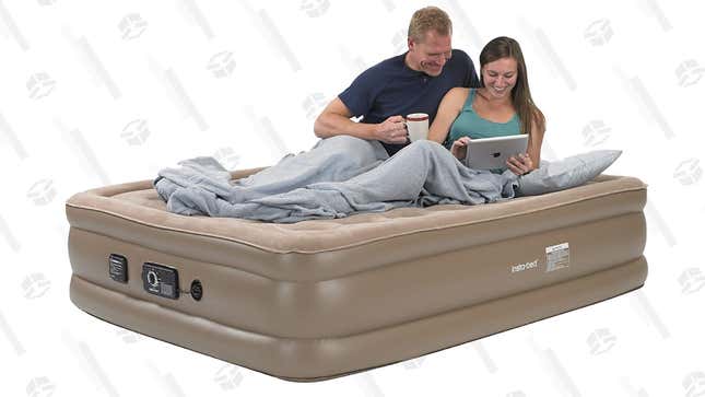 Insta-Bed Queen Air Mattress With Never-Flat Pump | $86 | Amazon