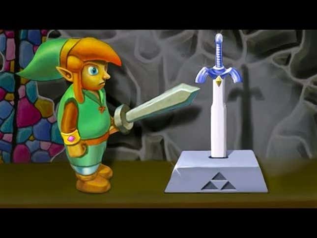 <em>A Link Between Worlds</em> Brought To Life As Chalk Art Animation