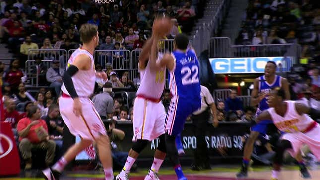 Anonymous 76er Throws Down One Of The Year's Best Dunks