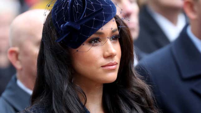 Meghan, Duchess of Sussex attends the 91st Field of Remembrance at Westminster Abbey on November 07, 2019 in London, England.