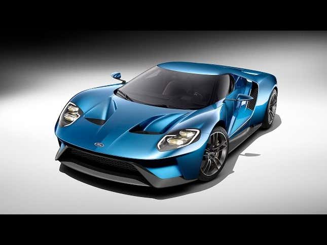 Here's Your First Look At What Might Be The Ford GT Race Car
