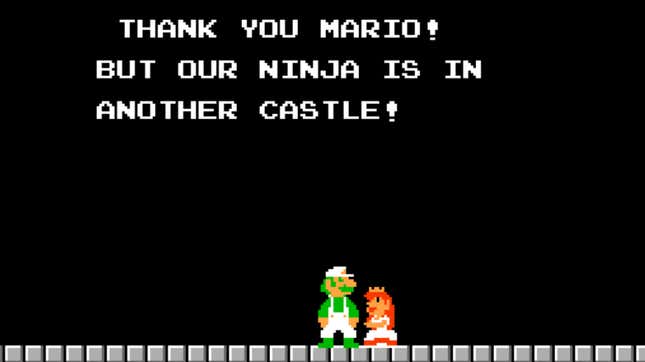 Image for article titled Twitch Uses Mario Reference To Let Viewers Know Ninja Left