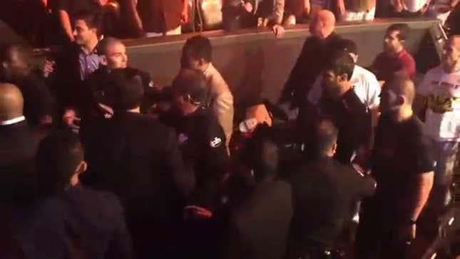 MMA Fighters Spark Wild Brawl Outside WSOF Event