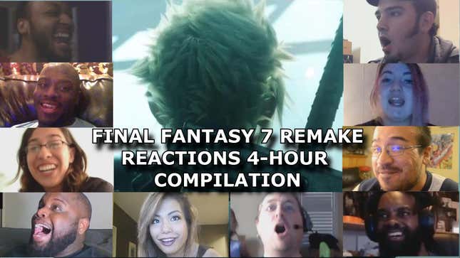 Four Hours of <i>Final Fantasy VII</i> Remake Reactions