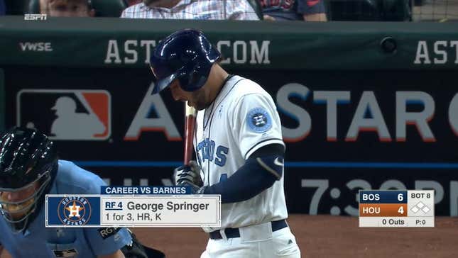 Here's A Fun Story About How George Springer Came To Use Mookie Betts's Little Bat