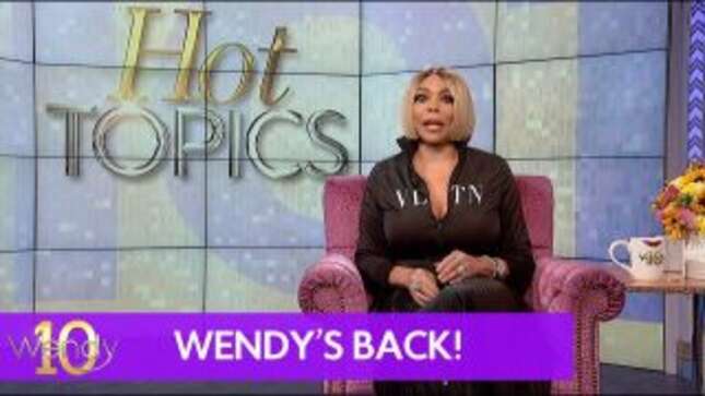 Wendy Williams Is Back!!!