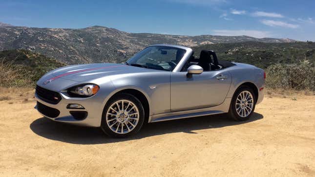 Image for article titled It’s Time To Treat Yourself To An Awesome Deal On A Fiat 124 Convertible