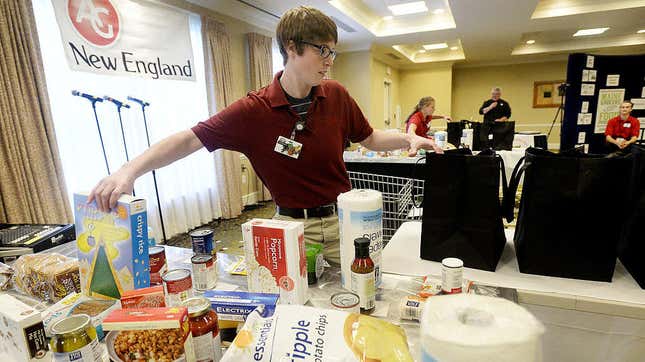 The 2014 Maine Best Bagger competition