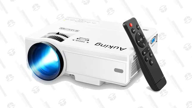 AuKing Mini Projector | $45 | Amazon | Promo Code 4G63N2XD