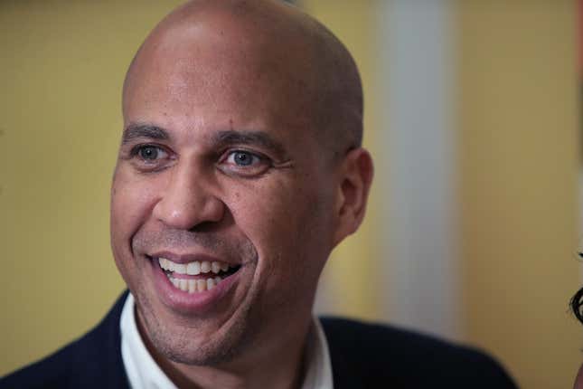 Image for article titled Cory Booker Proposes Getting a Day Off to Get Your Vote On