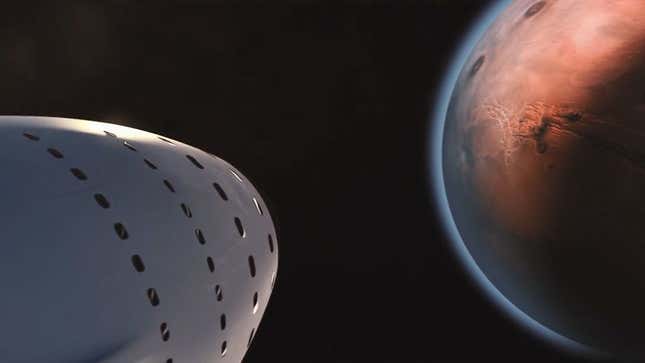 Image for article titled SpaceX’s Plan To Colonize Mars
