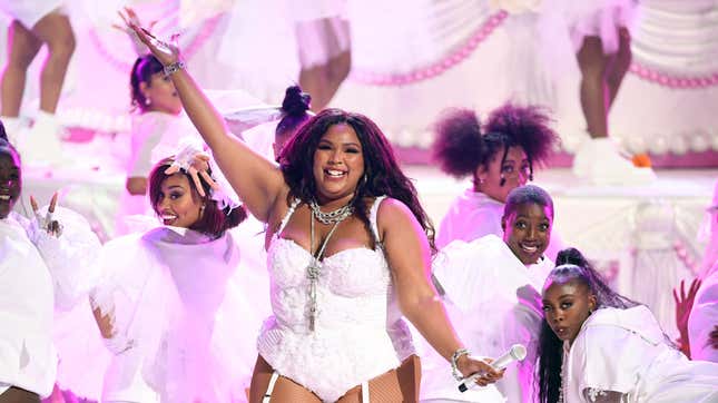 Image for article titled Lizzo Shaking Her Ass for Charity? Not on Diddy's Watch!