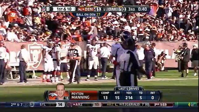 Stay There, Brock Osweiler; Peyton's Got This