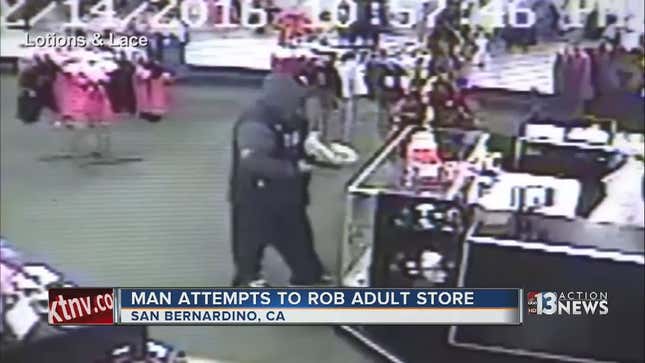 Dildos Become Projectiles As Sex-Store Employees Foil Would-Be Robbery