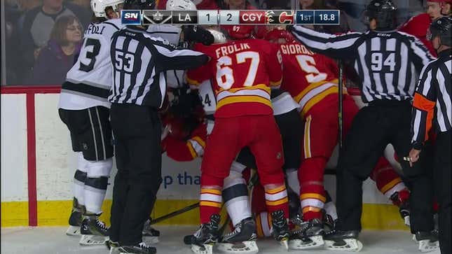 Drew Doughty Didn't Appreciate Matthew Tkachuk Elbowing Him In The Face