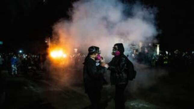 Hundreds of People Reported Abnormal Menstruation After Being Tear Gassed in Portland