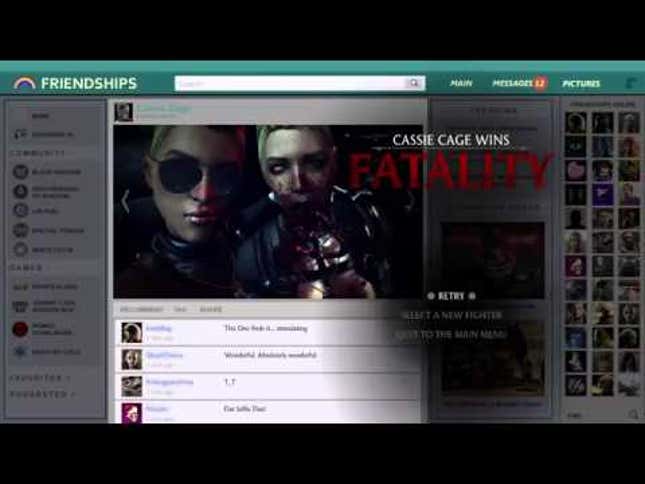 <i>Mortal Kombat X</i> Has a Selfie Fatality