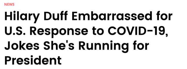 Image for article titled Please, I Beg You, a Moratorium on Even Joking About Celebrities Running for President