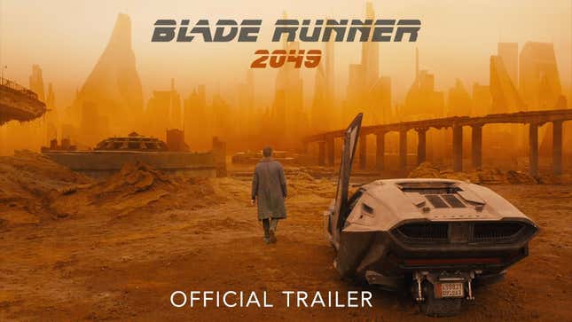 Si el tráiler oficial de <i>Blade Runner 2049 </i>no te pone la piel de gallina es que eres un replicante
