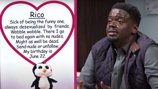 Image for article titled Daniel Kaluuya Urges Beanie Babies to Consider the Incel Demographic on Last Night's SNL