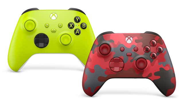 The colored analog sticks are everything. 