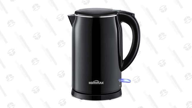 Hommak 1.7L Electric Kettle | $20 | Amazon | Promo code RJQVV6MS