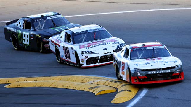 Image for article titled NASCAR Road Course Races Have A Caution Problem