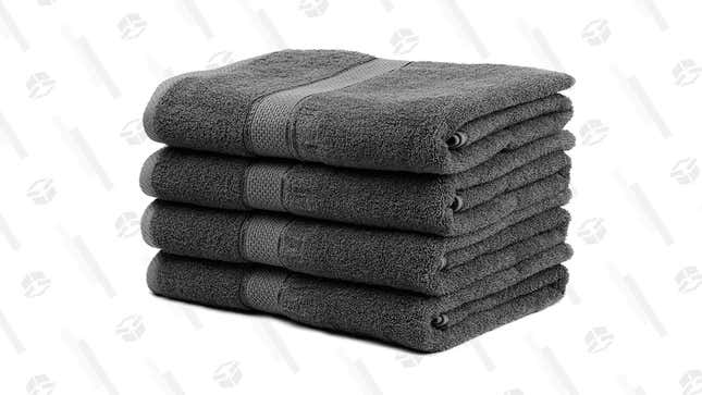 Ariv Collection Premium Bamboo Cotton Bath Towels, $25