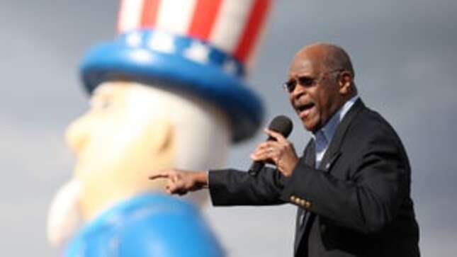 Image for article titled Herman Cain's Ghost Is Tweeting Republican Propaganda From the Grave