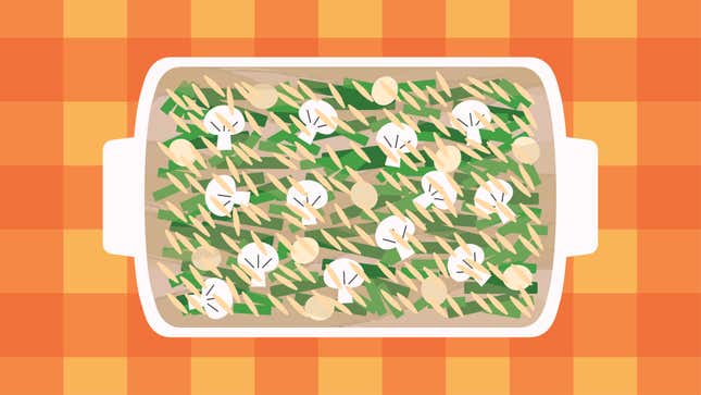 Illustration of Green Bean Casserole