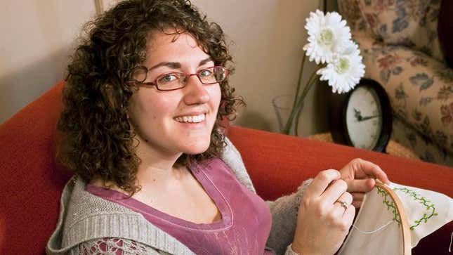 Image for article titled Fun-Loving, Laid-Back Woman With A Bit Of A Nerdy Side Joins Online Dating Service