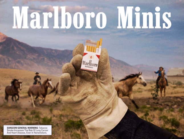 Image for article titled Philip Morris Releases New Single-Puff Marlboro Minis