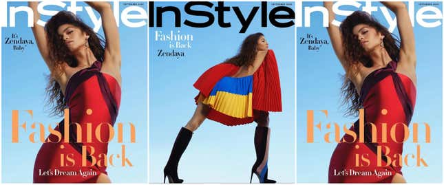 Image for article titled All Black Everything: Zendaya Leverages the Power of Black Creatives for InStyle&#39;s September Cover