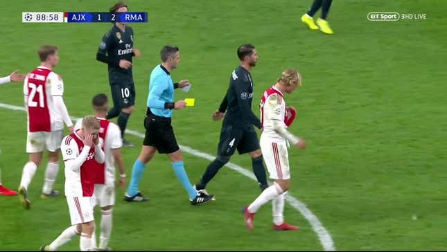 Sergio Ramos May Have Earned Himself A Suspension With His Big, Dumb Mouth