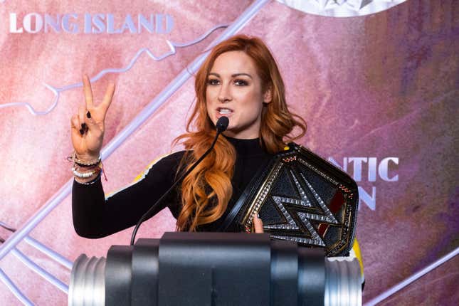 Video: See New NXT Women's Champ Becky Lynch's Victory Speech To WWE Fans