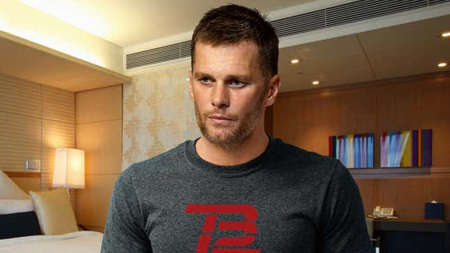 Image for article titled Tom Brady Awakens From Week-Long Kombucha Bender To Discover He’s A Tampa Bay Buccaneer