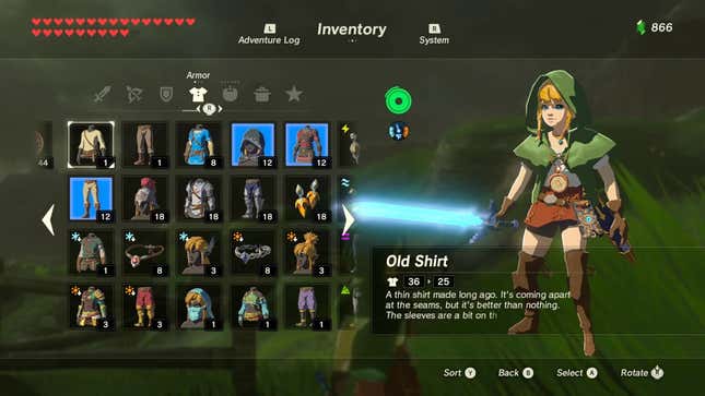 New Mod Lets You Play <i>Breath Of The Wild</i> As Linkle