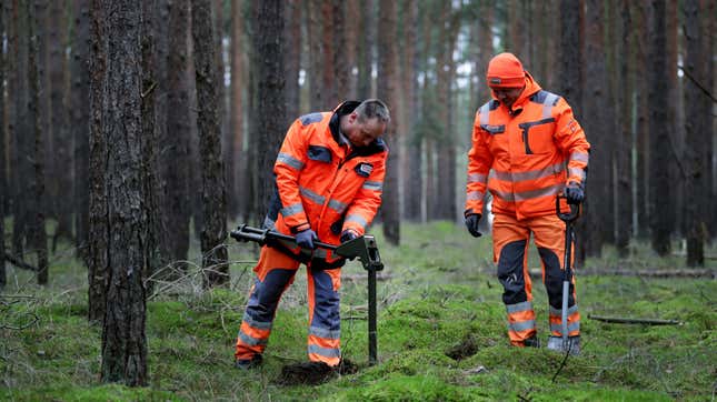 Image for article titled Unexploded WWII Ordnance Was Found At The Site Of Tesla&#39;s New German Factory