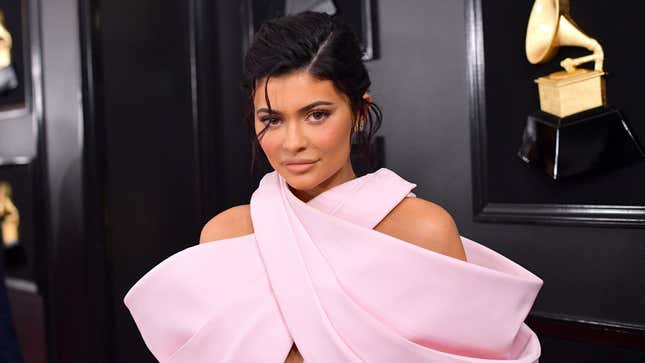 Kylie Jenner attends the 61st Annual GRAMMY Awards at Staples Center on February 10, 2019 in Los Angeles, California.