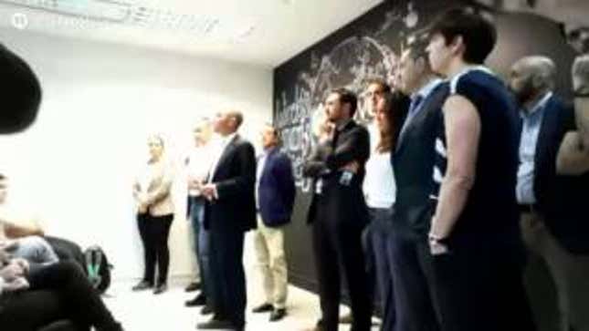 El fundador de Gowex, mintiendo a empleados antes de admitir el fraude