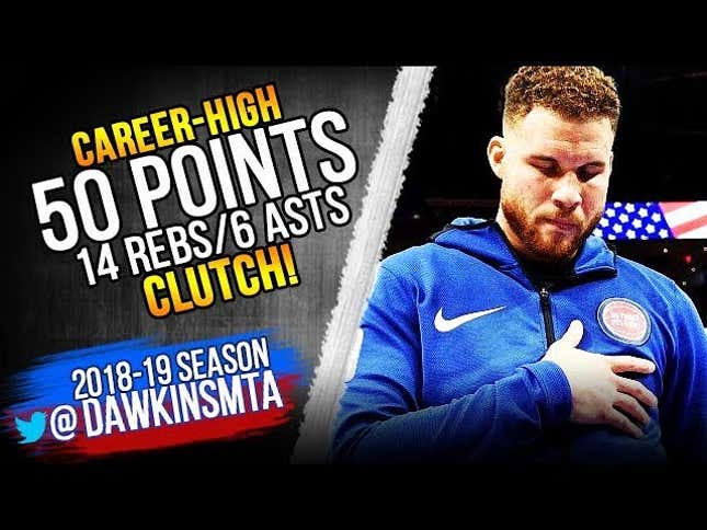 Blake Griffin Overwhelms The Sixers, In 2018