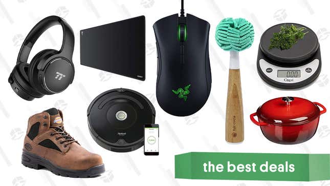 Image for article titled Thursday&#39;s Best Deals: Razer DeathAdder, Dickie&#39;s Boots, iRobot Roombas, and More