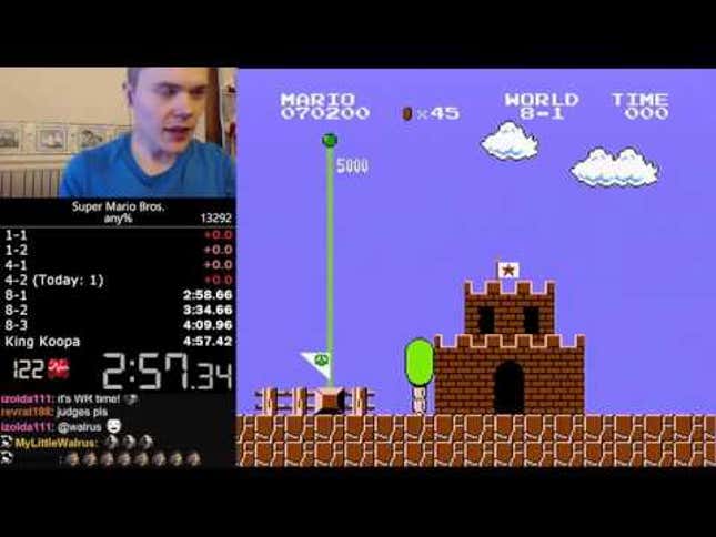 <i>Super Mario Bros.</i> World Record Beaten With Near-Perfect Run