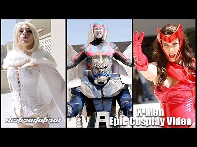 An Army Of X-Men Cosplayers