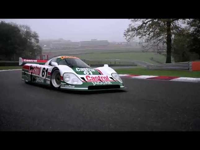 What It's Like To Drive The Legendary 241 MPH Jaguar XJR-9