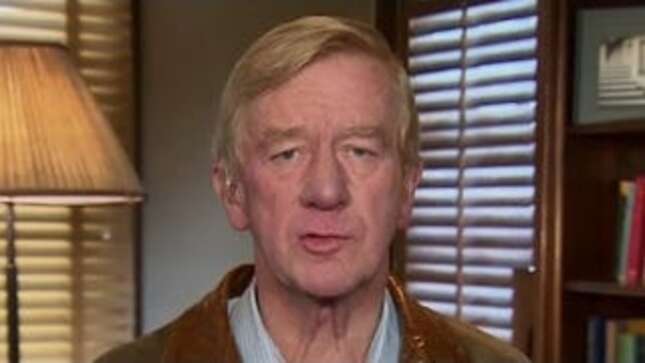 Bill Weld Stands By His Comparison of Donald Trump's Immigration Plan to the Holocaust